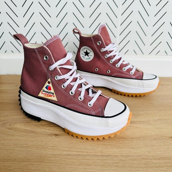 ⭐Converse Run Star Hike Hi Platform Sz 6 Men's Shoes Brown Sneakers A00852C New⭐ - Picture 3 of 10